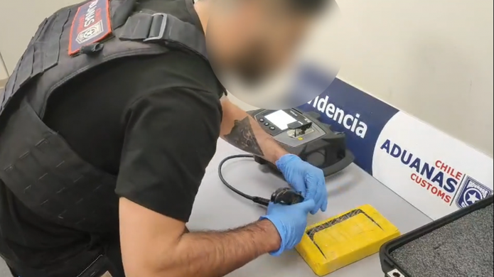 Aduana de Iquique incauta más de 36 kilos de droga durante Fiestas Patrias mediante diversos métodos de detección