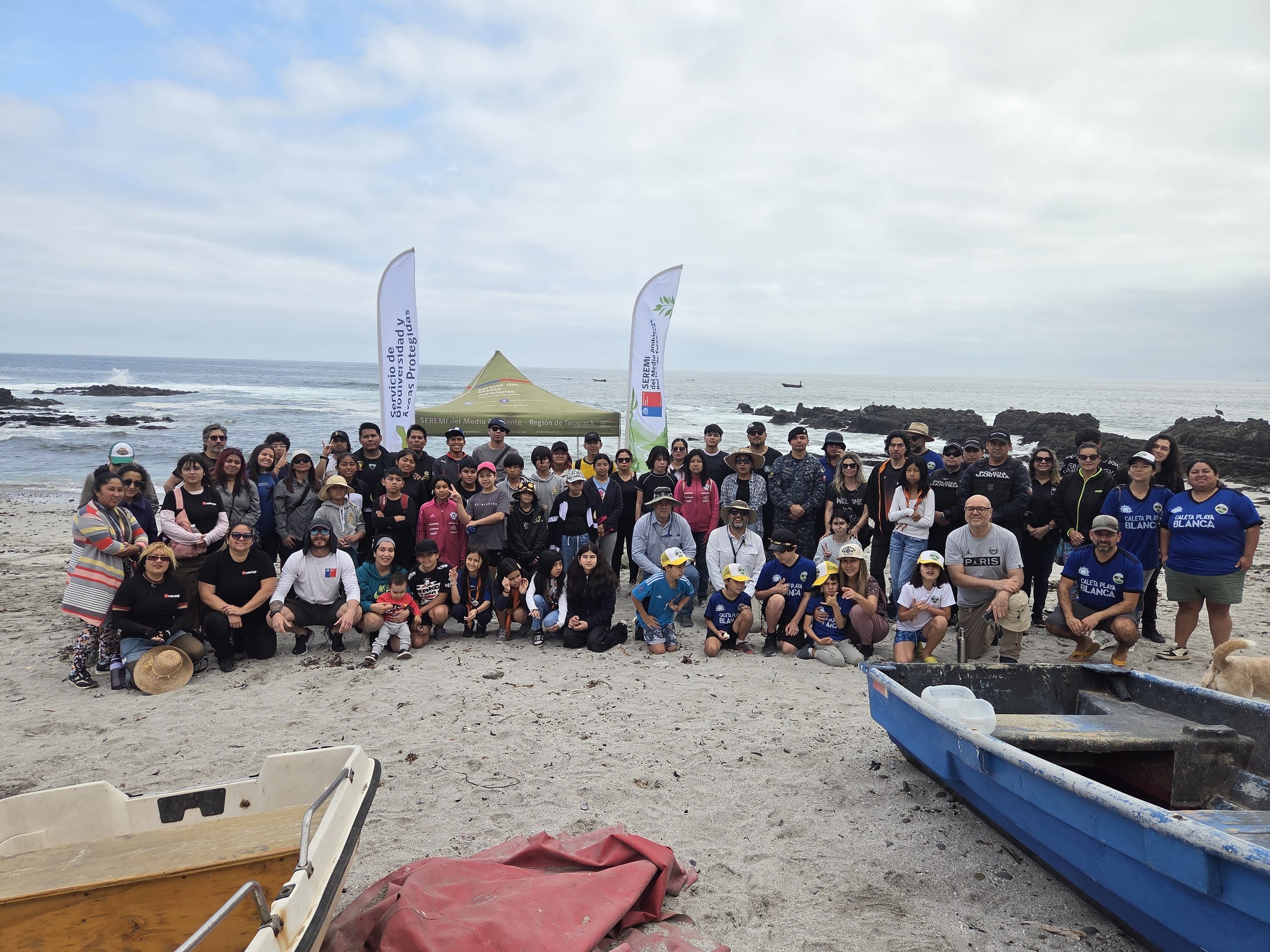 Playa Brava de Iquique se suma al Día Internacional de Limpieza de Playas con jornada abierta a la comunidad