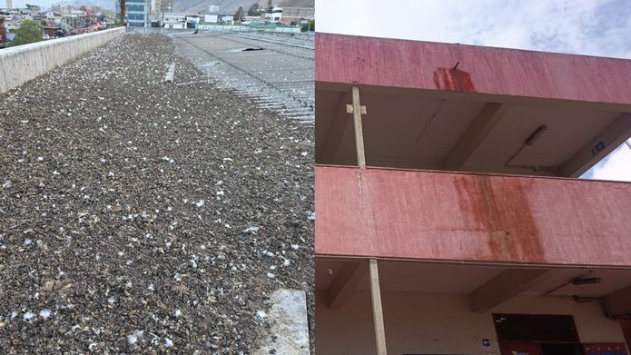 Trabajadores de Escuela Croacia de Iquique aseguran que no están las condiciones sanitarias para volver a clases tras lluvias