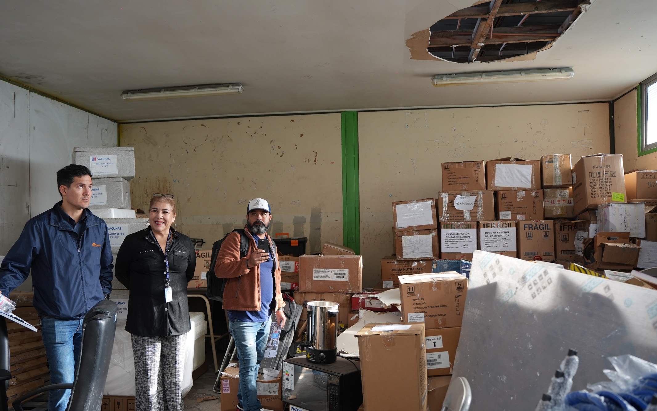 Plan de apoyo de Collahuasi inicia primeras acciones en la habilitación de centros de salud afectados por las lluvias