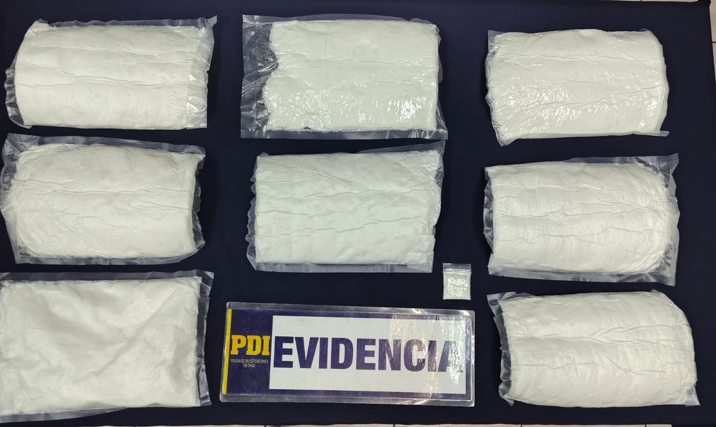ARICA | Detienen a extranjero que portaba más de 9.500 dosis de ketamina en aeropuerto Chacalluta