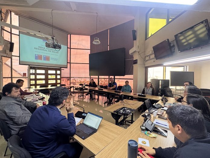 Realizan primera sesión de la Mesa Técnica de Salud Regional de Tarapacá
