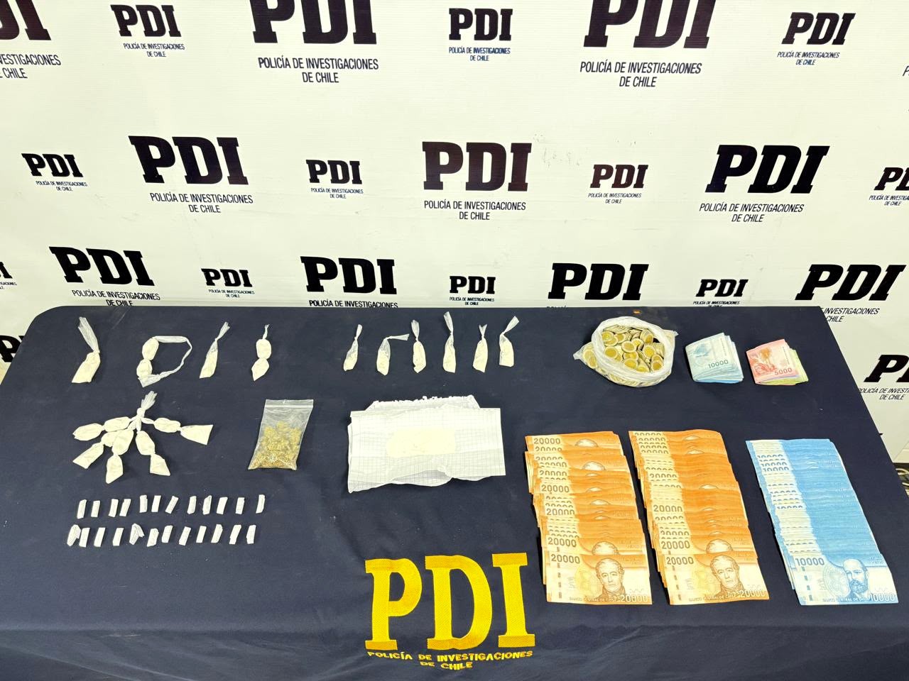 Desarticulan punto de ventas de drogas en el sector sur de Arica