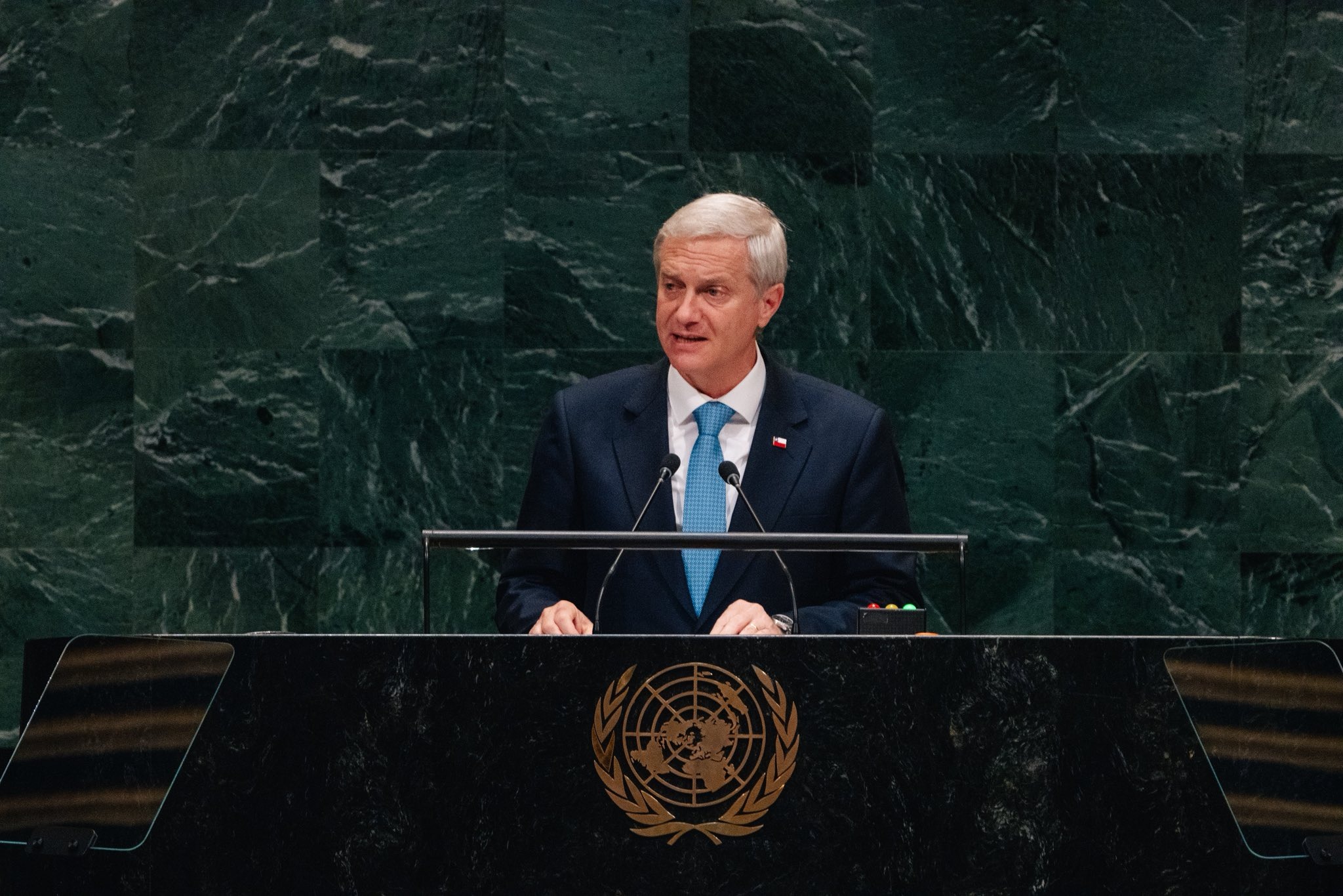 Kast debuta ante la Asamblea General de la ONU con énfasis en seguridad, economía y reforma del organismo