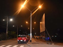 Municipio mejorará alumbrado público en sector centro y Circunvalación Norte de Alto Hospicio