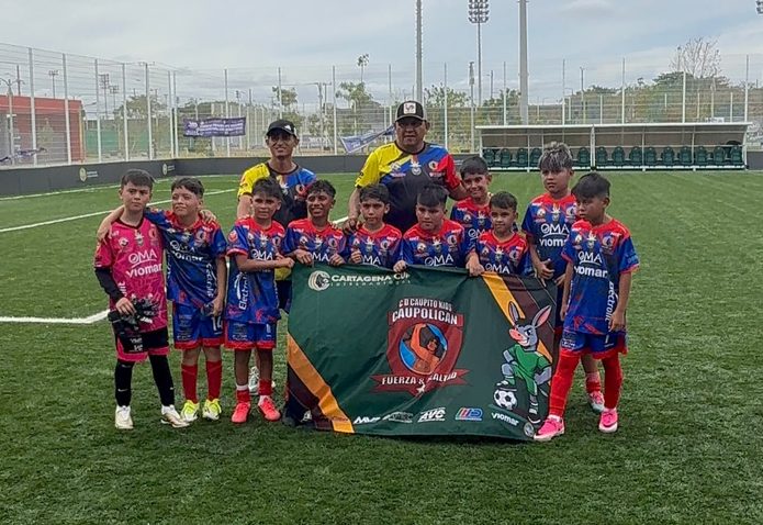 Ojo con los kids de Caupolicán: sus tres series están en octavos del Cartagena Cup