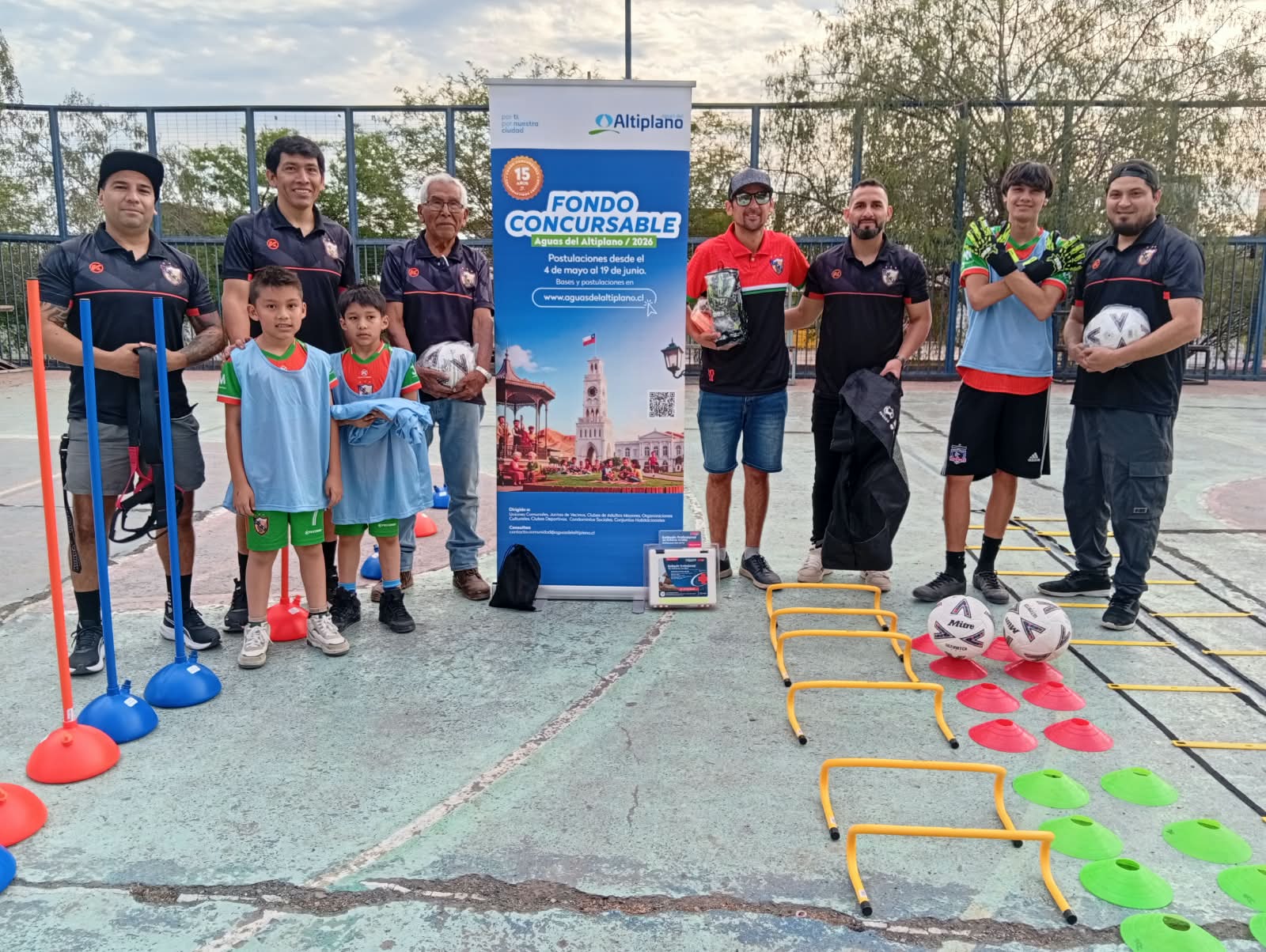 Agrupación “Activando Dunas III” fortalece el deporte comunitario en Playa Brava