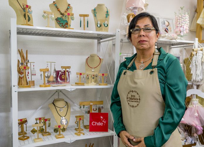Tienda colaborativa “Ayni Tarapacá” reúne 12 emprendedoras locales en Paseo Baquedano