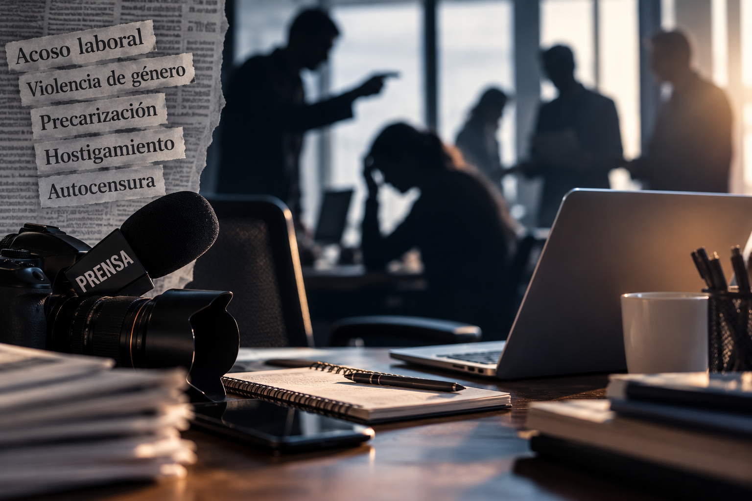Colegio de Periodistas alerta sobre violencia laboral en el periodismo