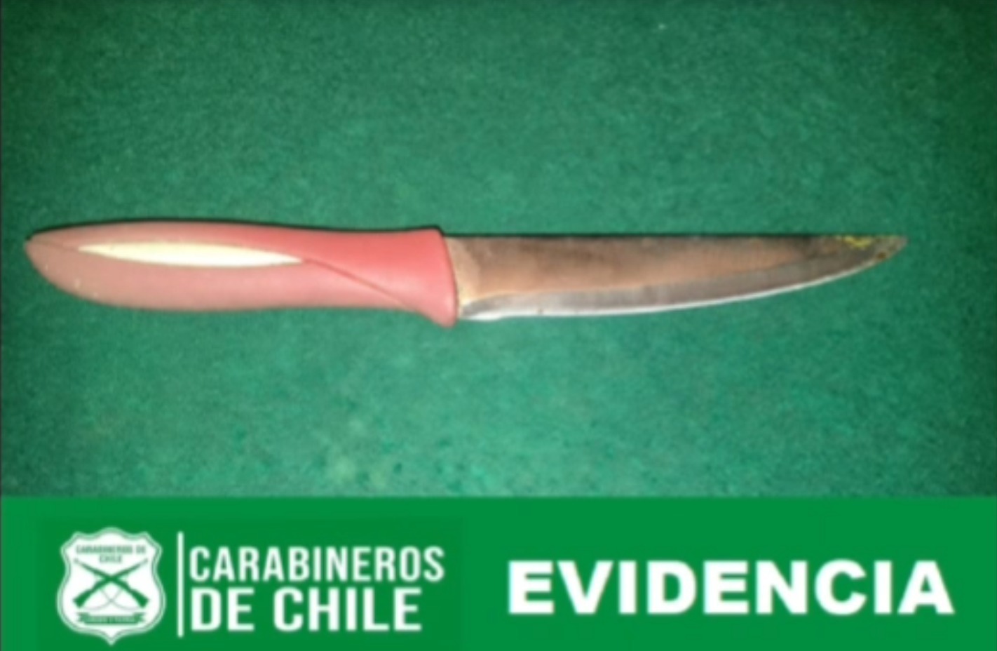 Detienen a hombre que portaba un arma blanca en la vía pública de Iquique